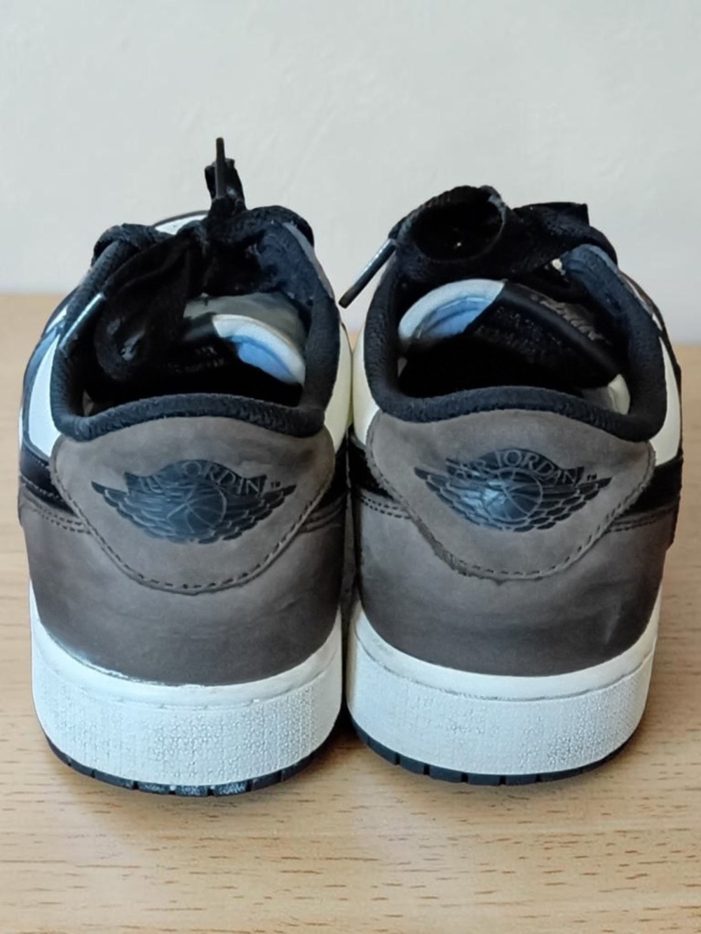 Jordan Low Top Sneakers - Brown and Black 6.5 Youth